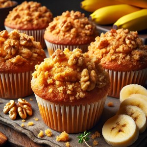 Banana w/ Crumble Topping